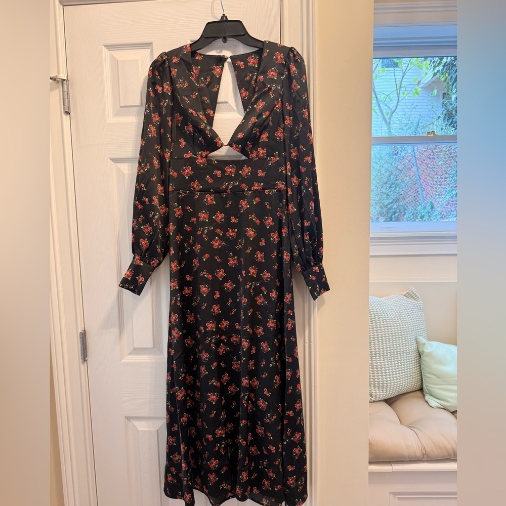 AFRM Viola Cutout Long Sleeve Midi Dress - Noir
Rose Garden - size small - Picture 5 of 9